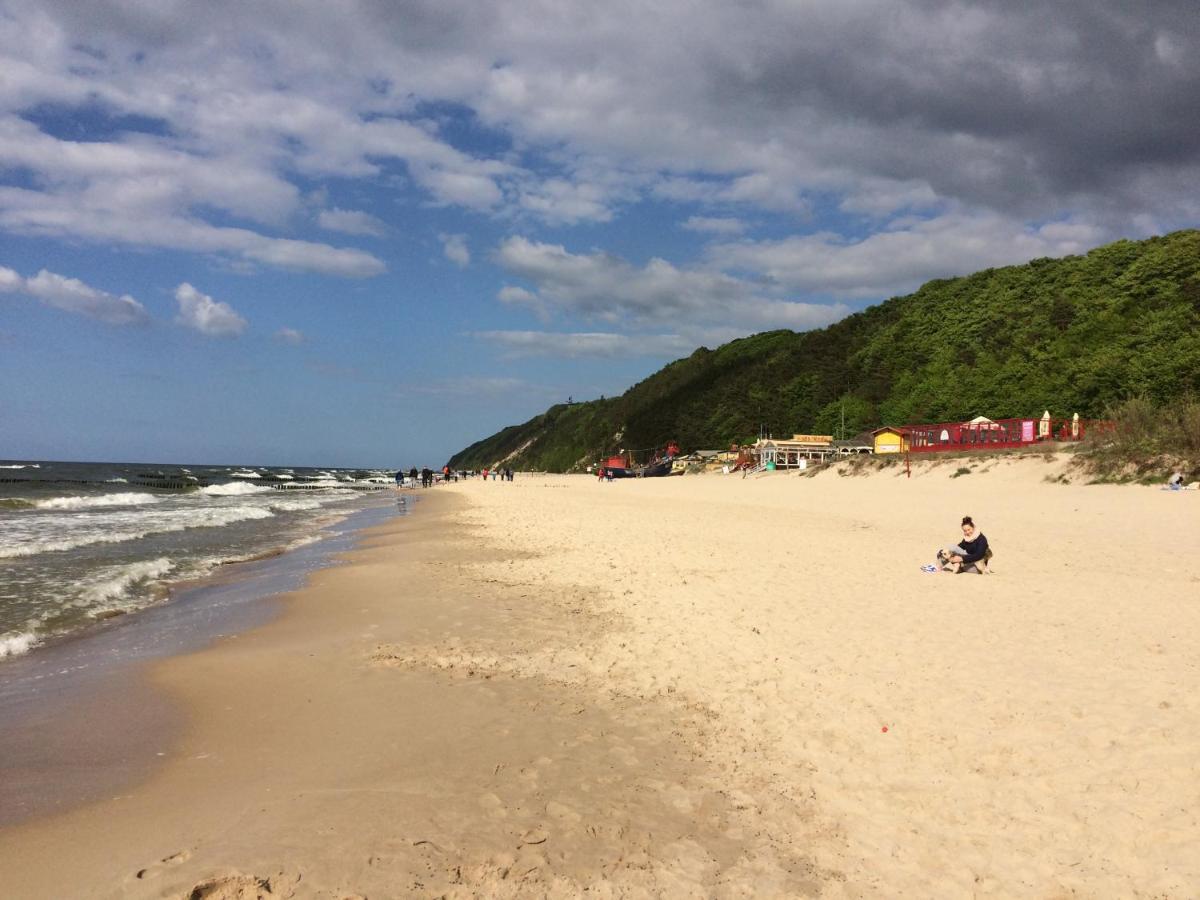 Holiday Home Slavia New 600 Z Balkonem Przy Plazy Miedzyzdroje Exterior foto